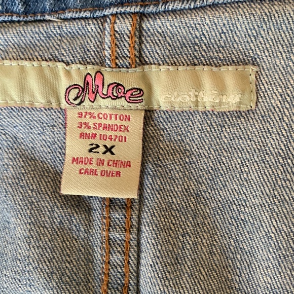 💫MOE CLOTHING DENIM JACKET💫 - Picture 4 of 5